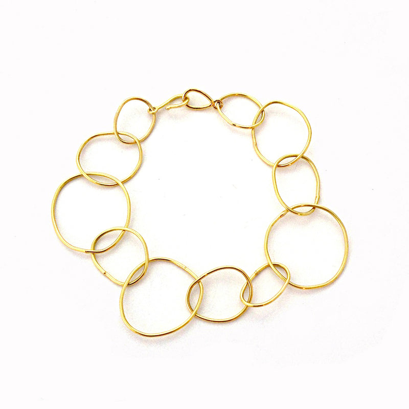 URS Link Gold Bracelet - Bracelet Chorthip