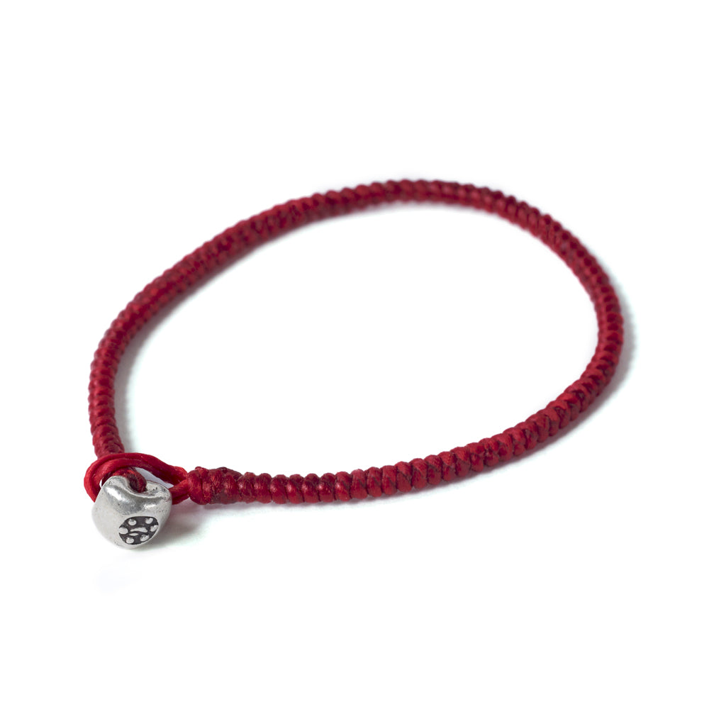 Silver Nugget Bracelet by Chorthip featuring moon-shaped silver nuggets on a delicate bracelet chain.
