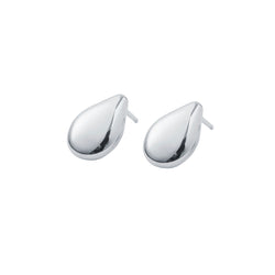 Medium Button Raindrop Earrings -  Chorthip