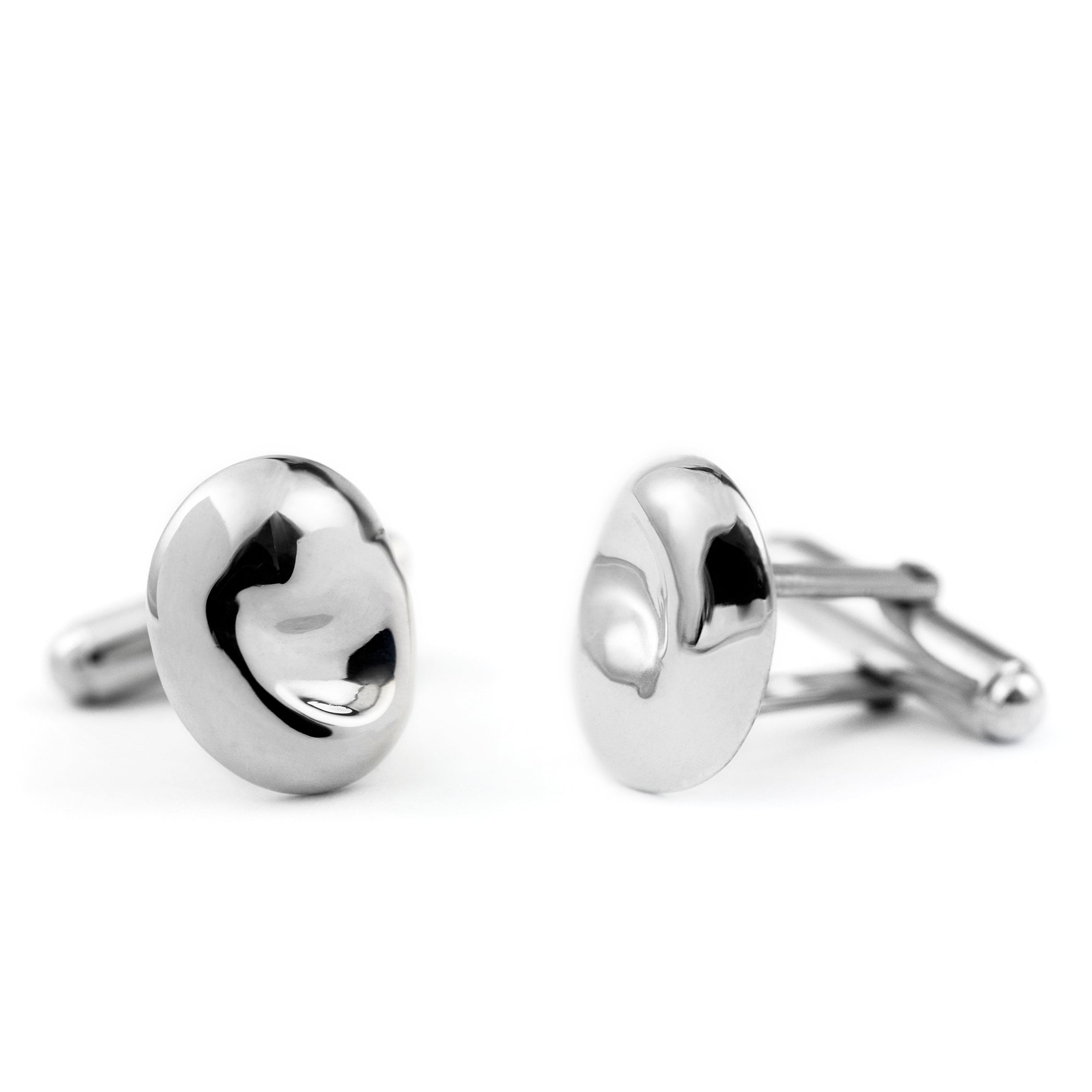 Eye of the Sea shell cufflinks by Chorthip featuring a detailed sea-inspired design, perfect for formal attire.